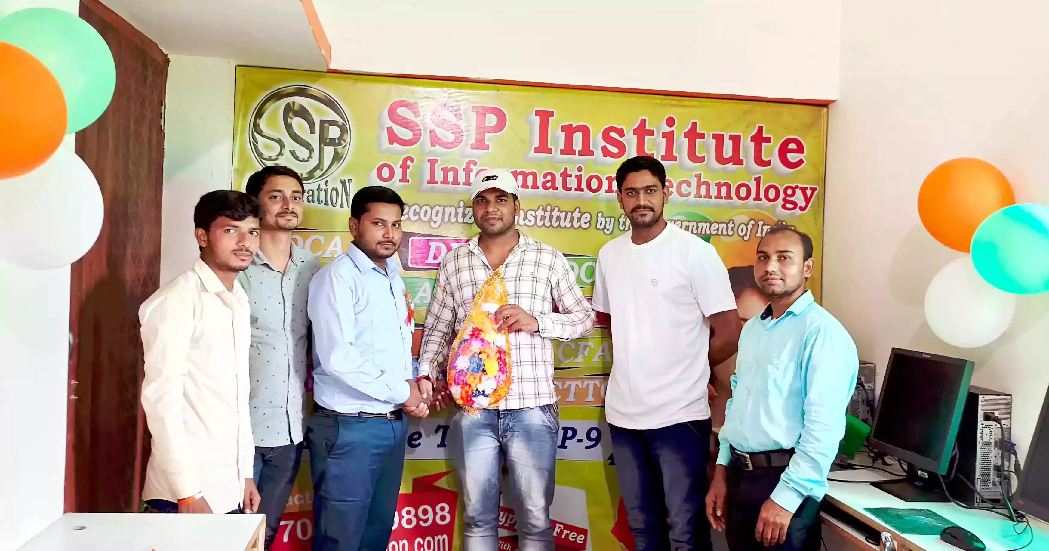 Aayush Raj Shekher (Bablu) | SSP Computer Institute congratulated Shri Aayush Raj Shekher (Bablu) on being selected as Sub-Inspector. | SSP CorporatioN